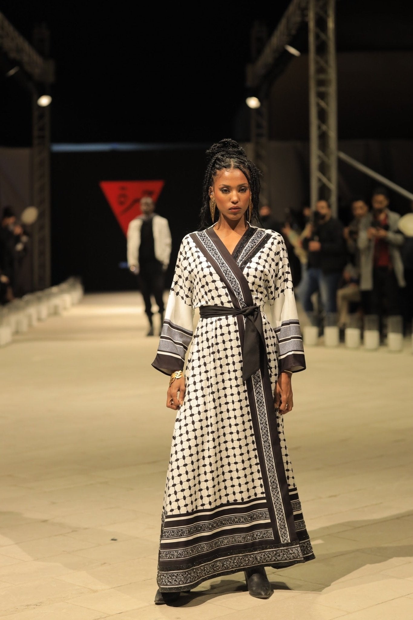 Khan Younes Kaftan - Mohamed Nour Designs - dress - 