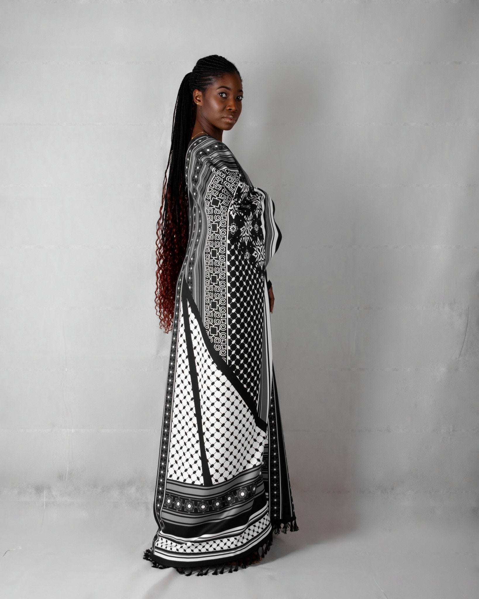 TOUBAS25 ABAYA - Mohamed Nour Designs - KAFTAN - 