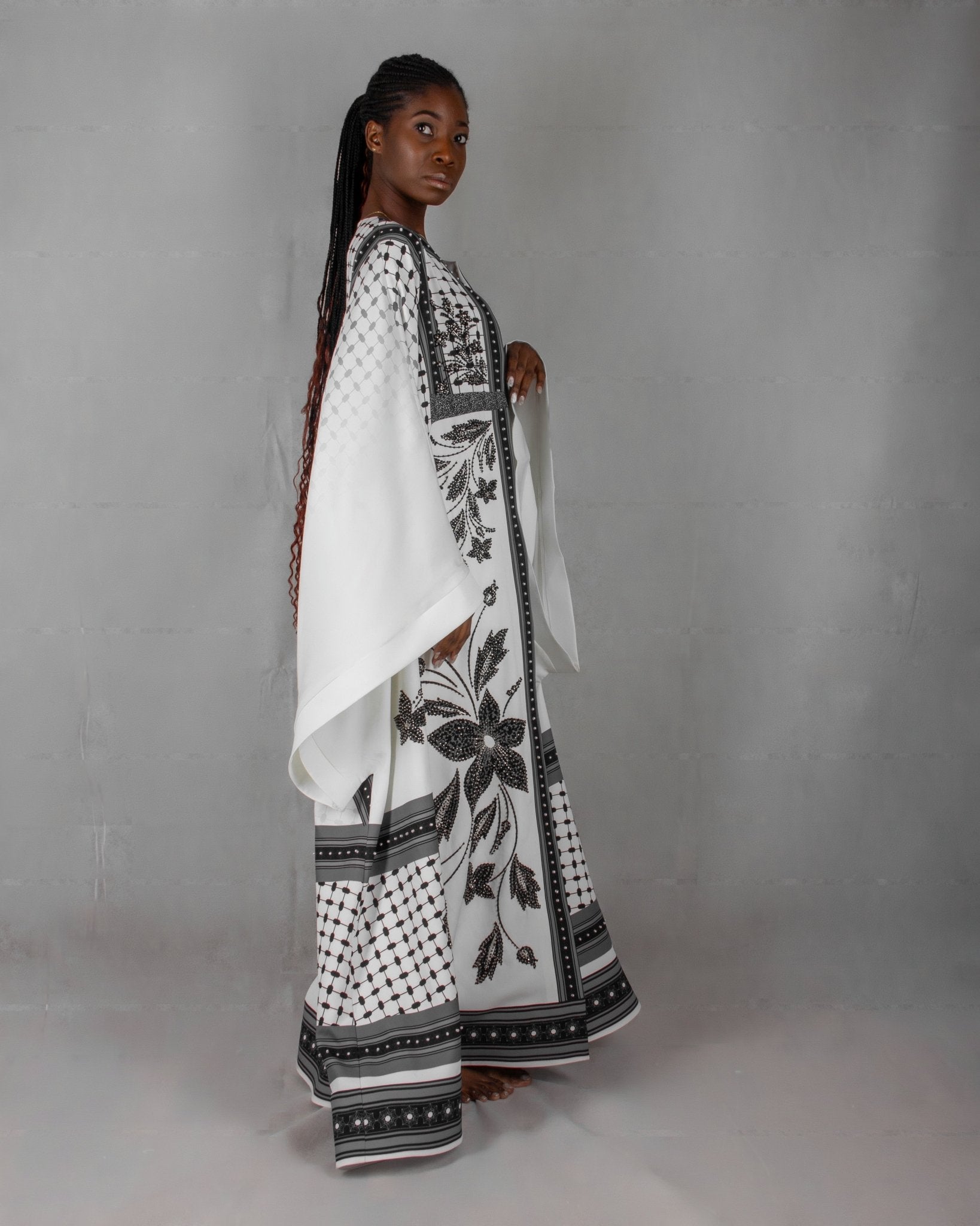 AIN - KAREM25 ABAYA - Mohamed Nour Designs - ABAYA - 
