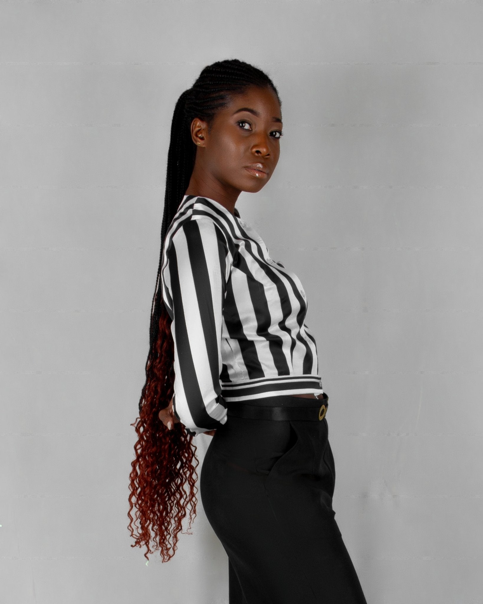 AL - FALOUGA25 BLOUSE - Mohamed Nour Designs - blouse - 