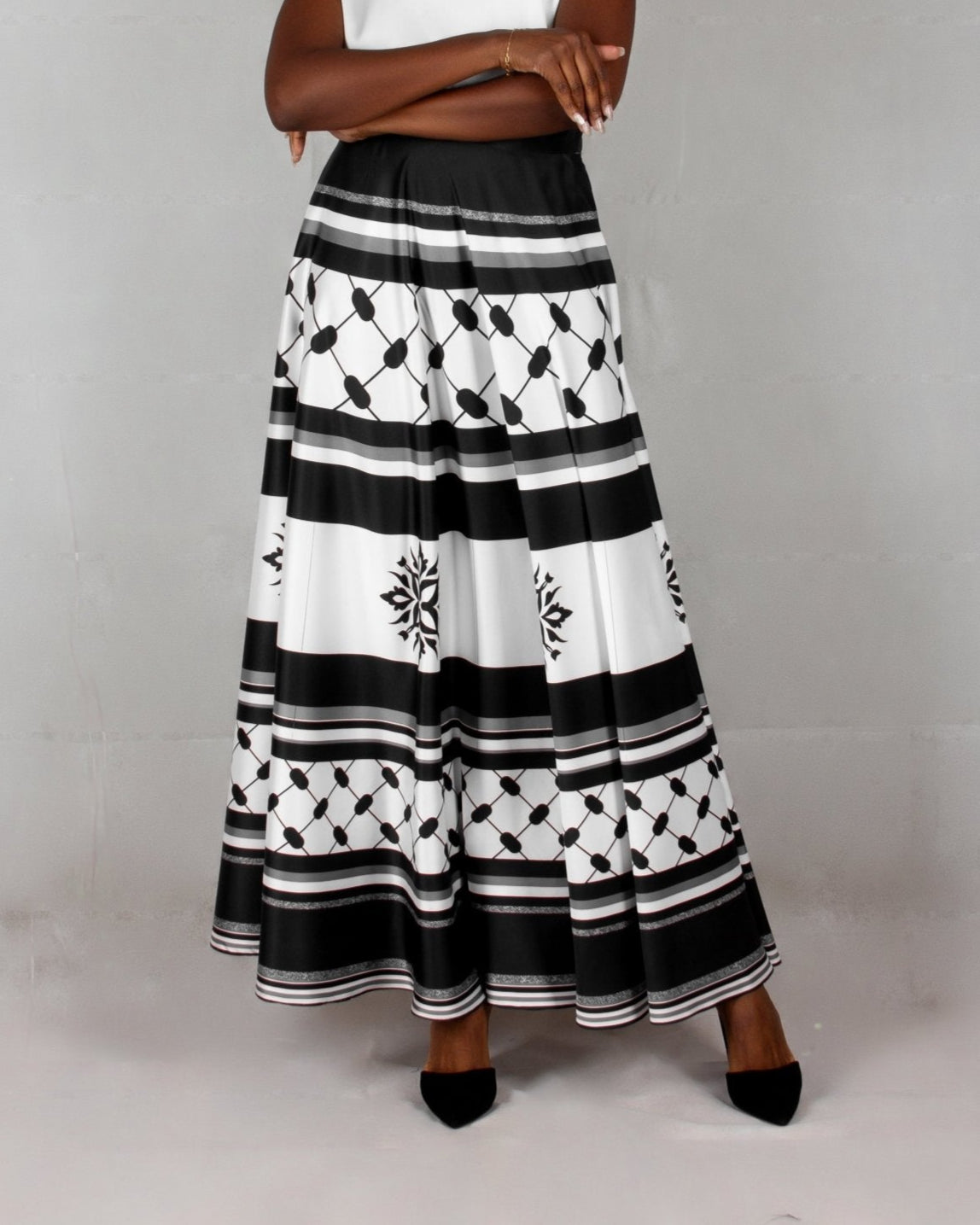 DARWISH25 SKIRT - Mohamed Nour Designs - skirt - 