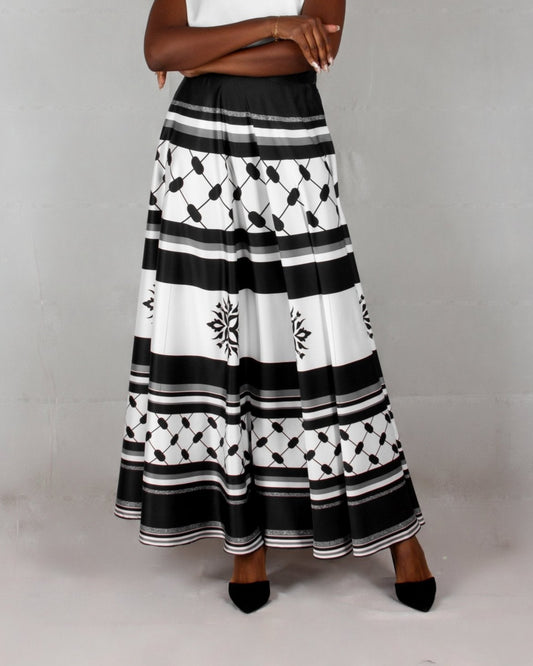 DARWISH25 SKIRT - Mohamed Nour Designs - skirt - 