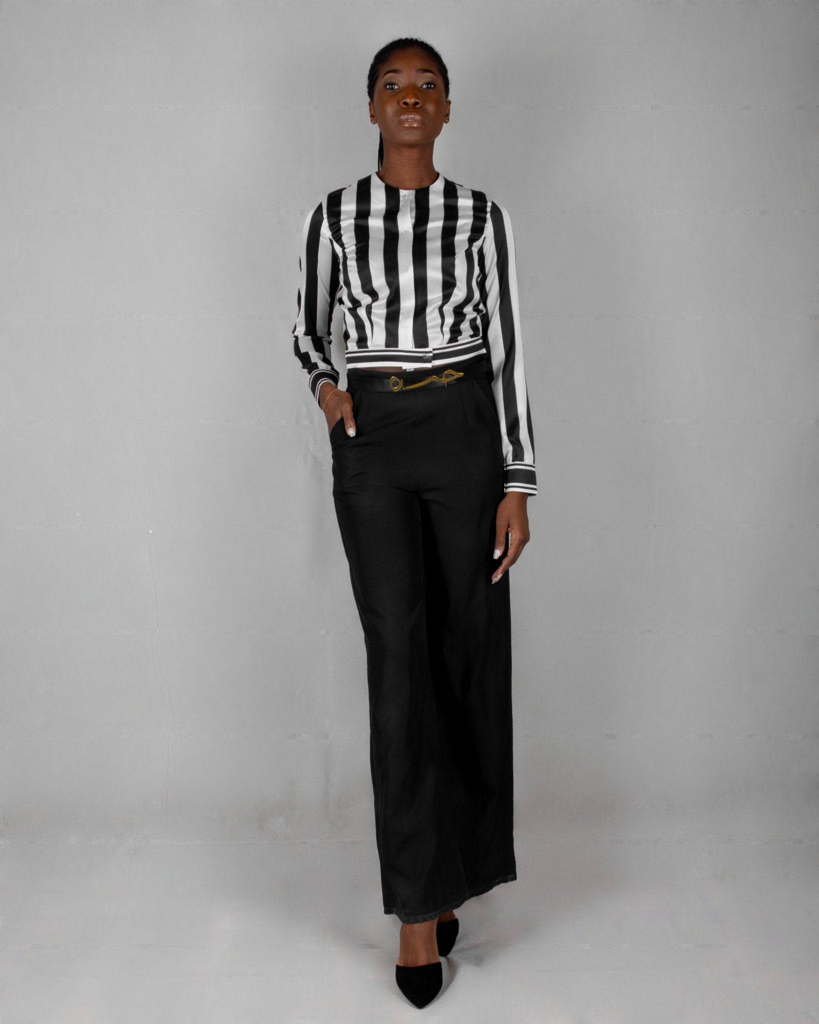 AL - FALOUGA25 BLOUSE - Mohamed Nour Designs - blouse - 