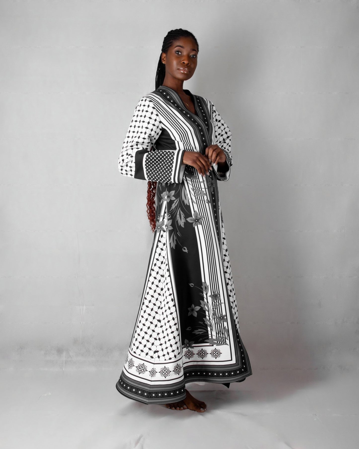 ALBIERA25 ABAYA - Mohamed Nour Designs - ABAYA - 