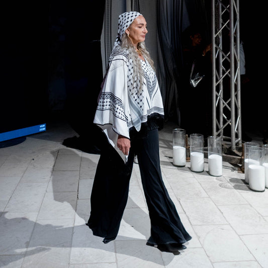 Haifa Kaftan Top - Mohamed Nour Designs - KAFTAN TOP - 