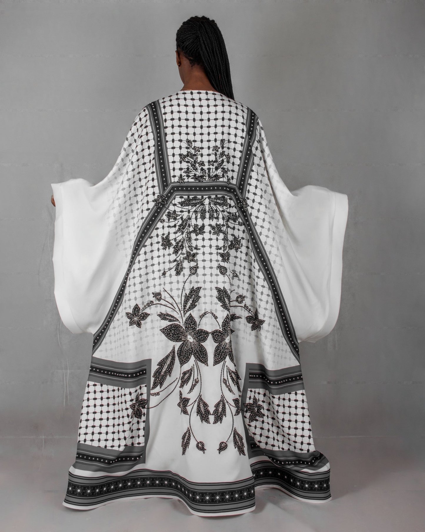 AIN - KAREM25 ABAYA - Mohamed Nour Designs - ABAYA - 