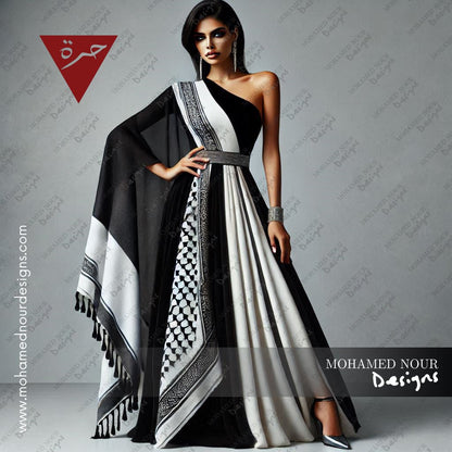 DIR - AL - BALAH25 DRESS - Mohamed Nour Designs - dress - 