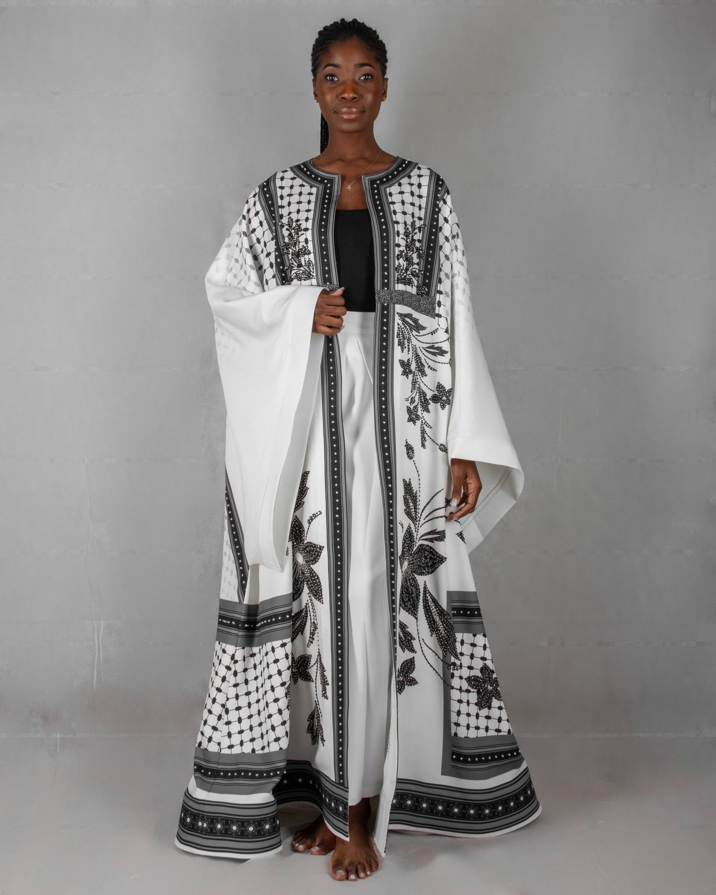 AIN - KAREM25 ABAYA - Mohamed Nour Designs - ABAYA - 