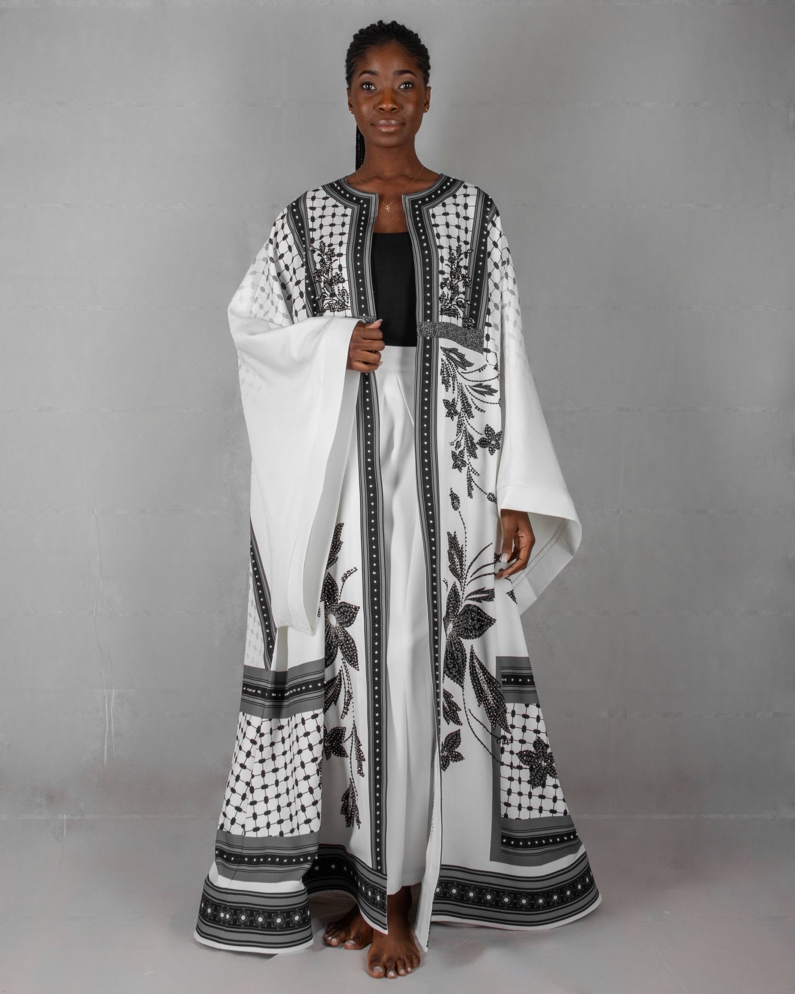 AIN - KAREM25 ABAYA - Mohamed Nour Designs - ABAYA - 