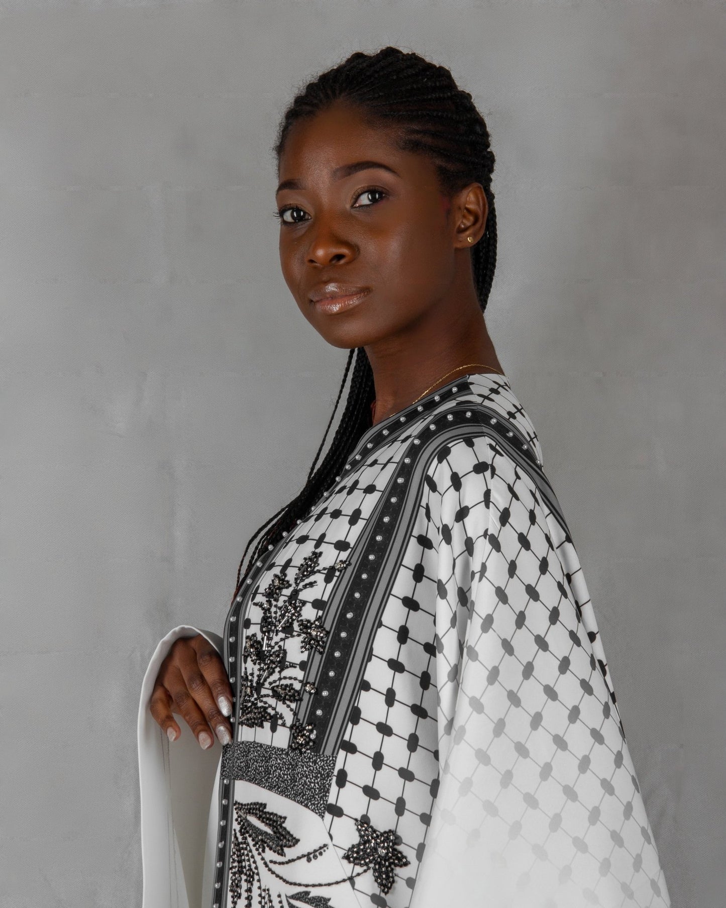 AIN - KAREM25 ABAYA - Mohamed Nour Designs - ABAYA - 