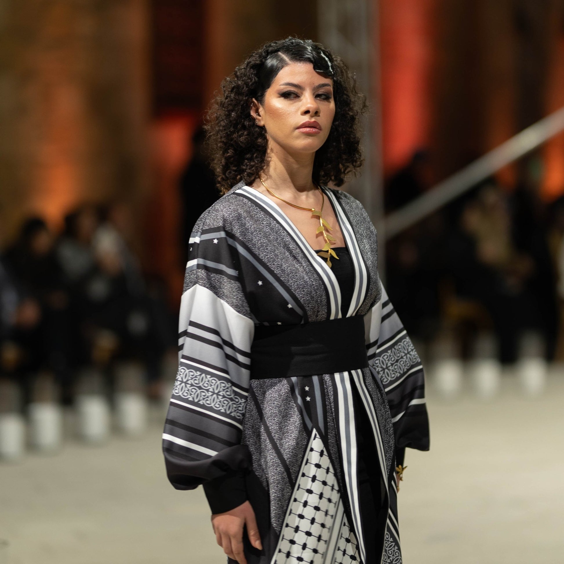 Najma Kaftan Dress - Mohamed Nour Designs - KAFTAN - 